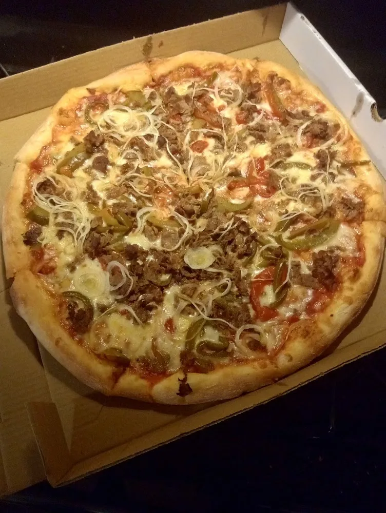 Cheesesteak Pizza
